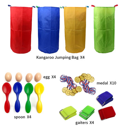 1 juego de carreras de sacos de patatas para juegos al aire libre, tablero de dardos, juego de lanzamiento y captura para reuniones familiares