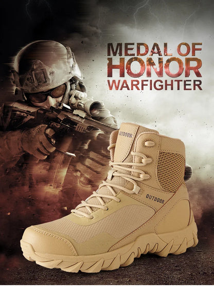 Botas de trabajo para hombre, zapatos de seguridad resistentes al desgaste, zapatos con punta de acero, zapatillas antideslizantes, zapatos de trabajo para adultos.