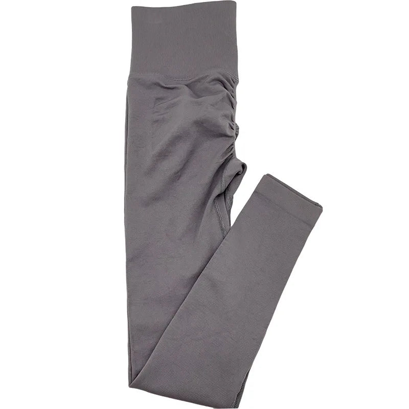 Pantalones de yoga para mujer Mitaogirl, sin costuras, para entrenamiento físico, realce de glúteos, moldeadores de cadera, para gimnasio.
