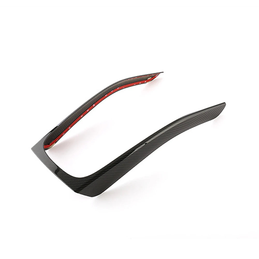 Cubierta decorativa para el marco de la palanca de cambios de la consola central del coche, para Audi A4, A4L, B8, A5 (2009-2016), estilo modificado, accesorios interiores para automóvil.