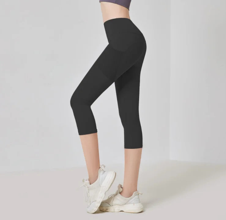 Leggings deportivos de cintura alta con bolsillos, ideales para fitness, correr y hacer ejercicio. Nuevos modelos 2023. Pantalones deportivos de secado rápido para mujer. Perfectos para entrenar y hacer yoga.