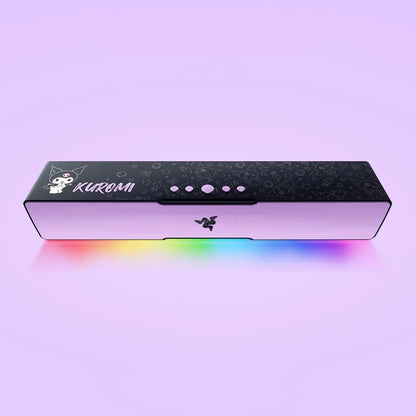 Barra de sonido para juegos de PC Razer Edición Sanrio Kuromi Bluetooth Estéreo RGB Portátil Teléfono móvil Tabletas Computadora Cine en casa Altavoces
