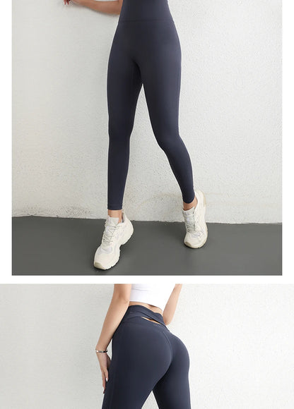 Leggings deportivas de cintura alta para niñas, de diseño clásico, material elástico de alta calidad y gran resistencia, ideales para yoga y otras actividades.  ¡Gran éxito de ventas!
