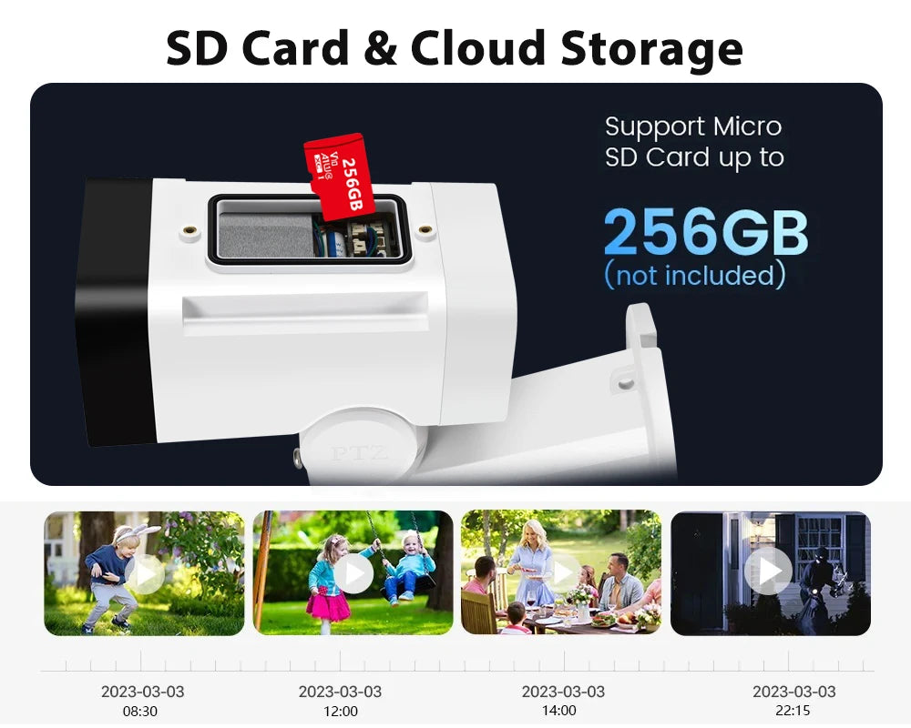 Cámara IP ASECAM 4K 8MP PTZ con zoom óptico 30X, IA, detección de vehículos, WDR, PoE, videovigilancia de seguridad CCTV, compatible con IMX415 Hikvision.