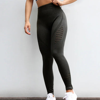 Pantalones de yoga LANTECH para mujer, deportivos, para correr, ropa deportiva, leggings elásticos para fitness, sin costuras, control de abdomen, mallas de compresión para gimnasio