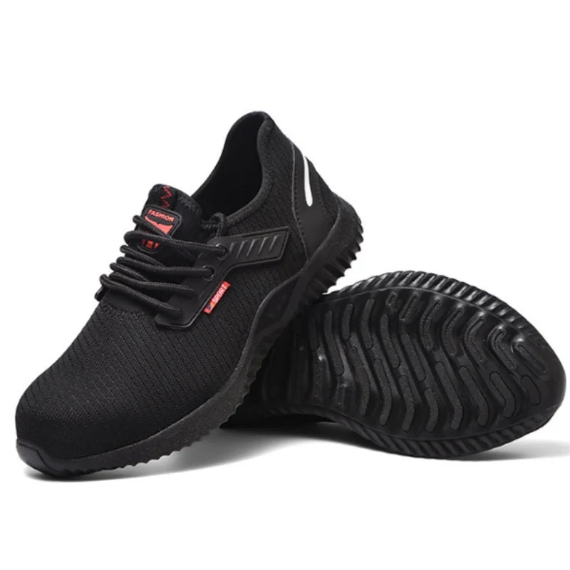 Calzado de protección para hombre, zapatos con puntera de acero, calzado de seguridad, calzado táctico para hombre, zapatillas de moda para hombre y profesionales de la seguridad laboral.