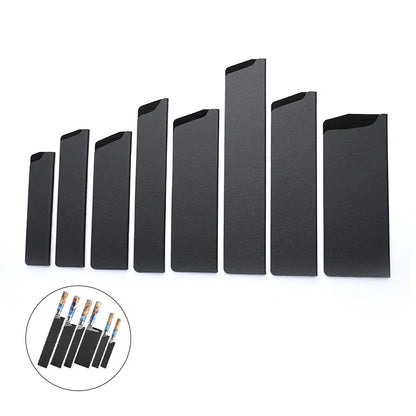 Funda para cuchillo de cocina, funda para cuchillo de chef, funda para sashimi, para cortar, filetear y pelar, funda multiusos, longitud 13,5, 16,5, 19,5, 22 y 26 cm