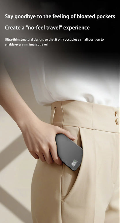 Batería externa inalámbrica magnética portátil Xiaomi de 500.000 mAh, PD22,5 W, carga rápida, compatible con Magsafe para iPhone y Samsung.