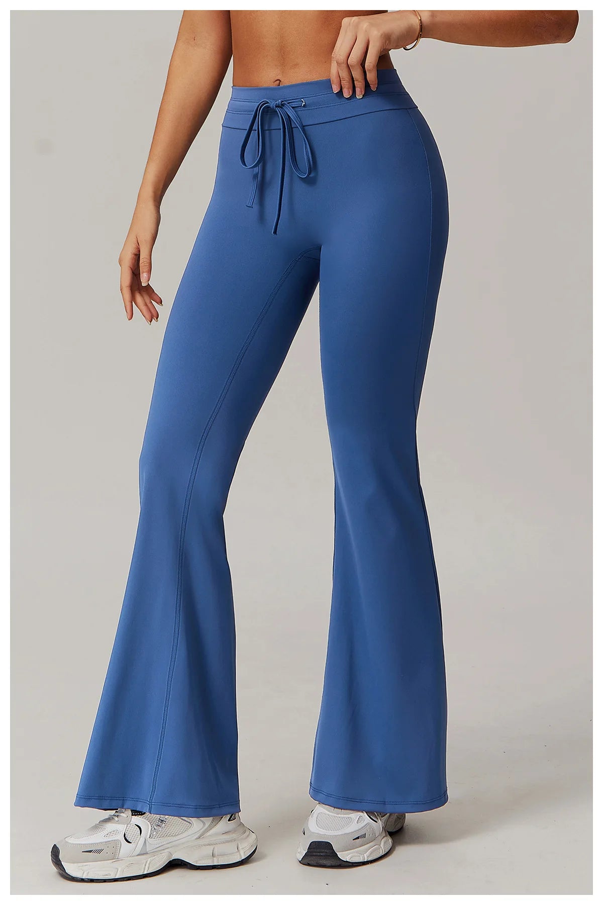 Leggings de yoga de cintura alta, estilo campana, transpirables, pantalones de yoga, para fitness, correr, realzar glúteos, entrenamiento en el gimnasio, ropa deportiva, pantalones de pierna ancha.