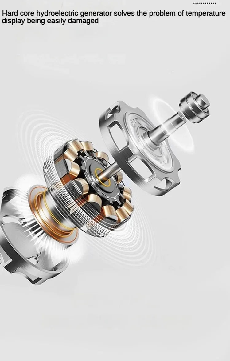 Juego de ducha gris con sistema de ducha inteligente de cuatro funciones con pantalla digital, ducha tipo lluvia a presión, grifería de pared con teclas de piano