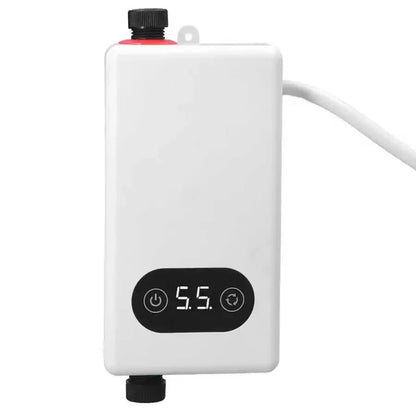 Calentador de agua eléctrico instantáneo con función de memoria, conversión de frecuencia y temperatura constante. 220 V, 4500 W.