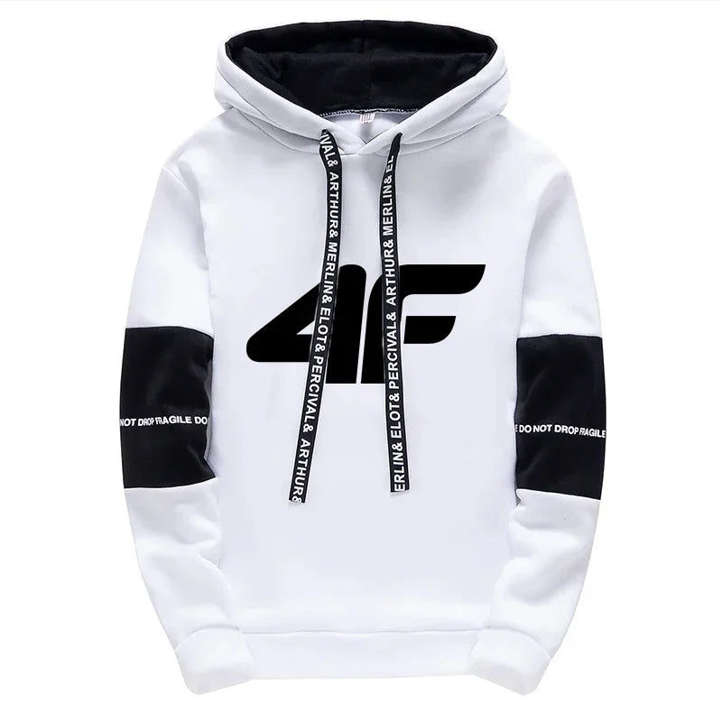 Chándal deportivo de gran oferta para hombre, con capucha, manga larga, informal, de una sola pieza, sudadera y pantalones deportivos de uso diario, cómodo para correr al aire libre.