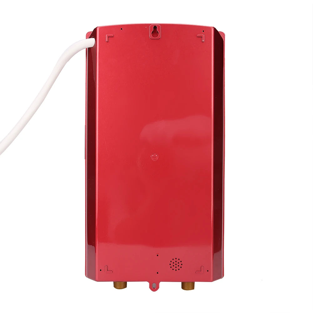 Calentador de agua eléctrico mural con control por voz. Calentador de agua instantáneo para baño, 220-240 V.