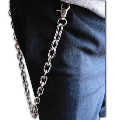 Cadena de cintura de baile de hip hop personalizada, accesorio de pantalones de moda para hombres y mujeres, cadena de cintura de hip hop personalizada para ropa de calle.
