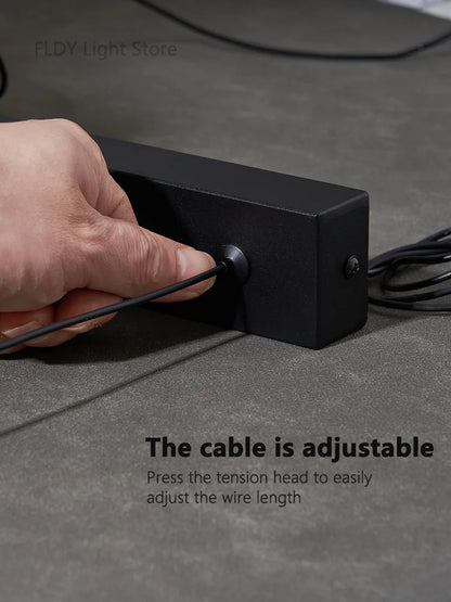 Lámpara de araña para comedor, lámpara nórdica moderna para mesa de comedor, lámpara de bar, luces para restaurante, luces de cocina, lámparas LED de tira para oficina.