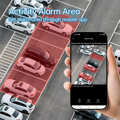 Cámara de vigilancia solar 8K 15MP con tres pantallas, WiFi, seguimiento automático, PTZ, tarjeta SIM 4G, cámara IP solar inalámbrica V380 Pro