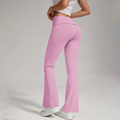 Pantalones de yoga SVEIC, leggings acampanados, deportivos, de cintura alta, para entrenamiento, correr, gimnasio, ropa de mujer.