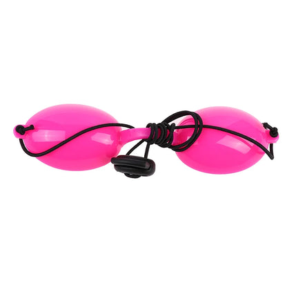 Gafas de seguridad, gafas protectoras, parche de silicona suave, gafas ajustables, protección, copa ocular para láser IPL de belleza