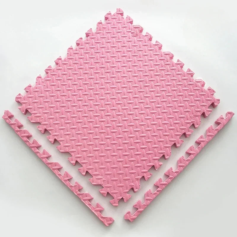 Alfombra deportiva entrelazada para niños, antideslizante, de espuma EVA, suave, para dormitorio de bebé