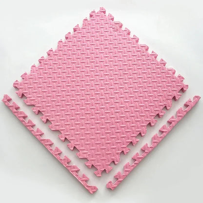Alfombra deportiva entrelazada para niños, antideslizante, de espuma EVA, suave, para dormitorio de bebé