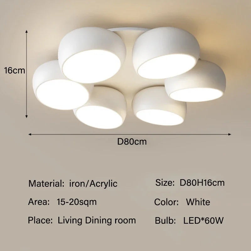 Lámparas de techo LED de diseño moderno para sala de estar, comedor, dormitorio, cocina, iluminación interior, lámpara de techo, lustre, decoración, accesorios para el hogar