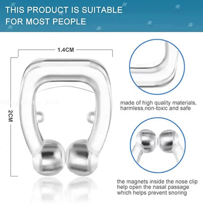 Dispositivo antirronquidos Artefacto Tratamiento antirronquidos Ventilación Adhesivo nasal Clip nasal antirronquidos Adhesivos antirronquidos