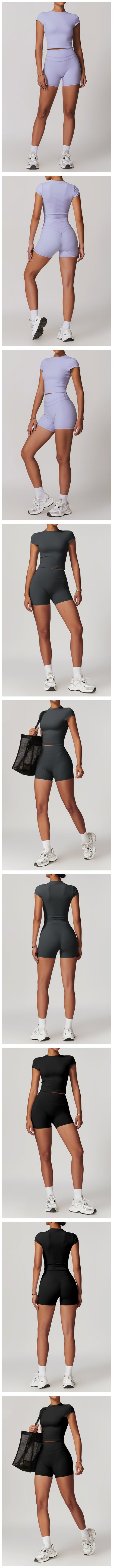 SWELTERING Conjunto de 2 piezas de ropa deportiva para mujer, conjunto de yoga, ropa deportiva para gimnasio, trajes de yoga, conjunto de fitness, chándales, sujetador deportivo, leggings para gimnasio