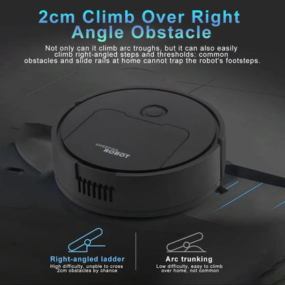 Robot barredor totalmente automático con succión y barrido, mopa inteligente para el hogar, tres en uno.