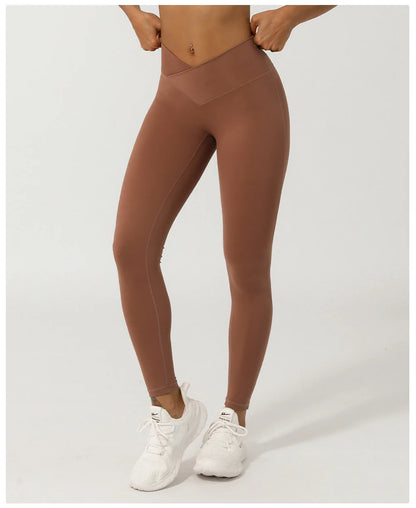 Women Sport Fitness Leggings High Waist Tights Elastic Sexy Yoga Pants Training Running Gym Quick Dry Breathable Leggings Female