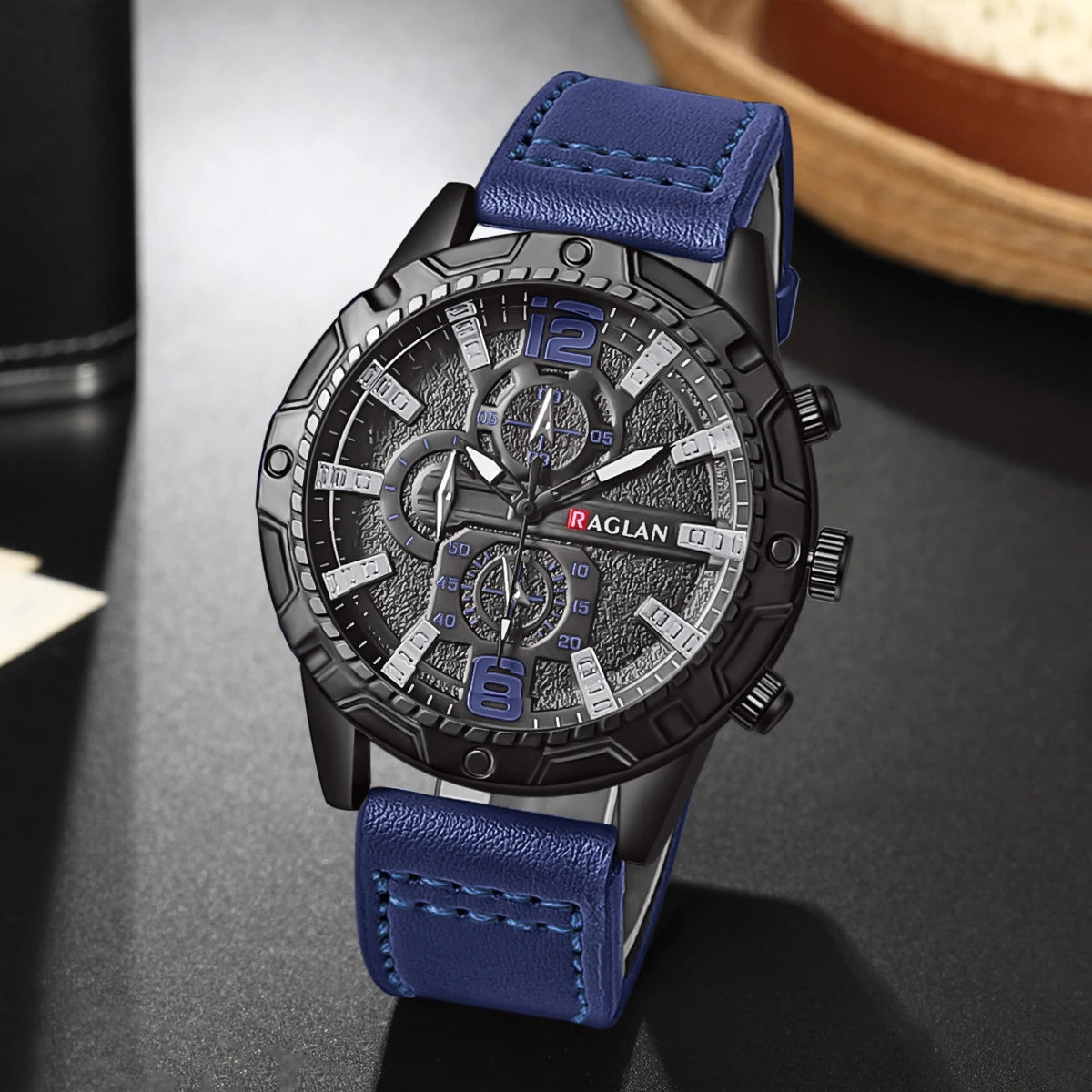 Reloj de marca superior para hombre, relojes de moda, reloj con correa de cuero, reloj de pulsera para hombre, regalo, reloj masculino, reloj para hombres