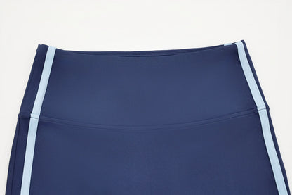 Conjunto de yoga a rayas para mujer, ropa de gimnasio, sujetador deportivo sexy, pantalones acampanados de cintura alta, pantalones de fitness para correr y levantar la cadera, novedad de 2025