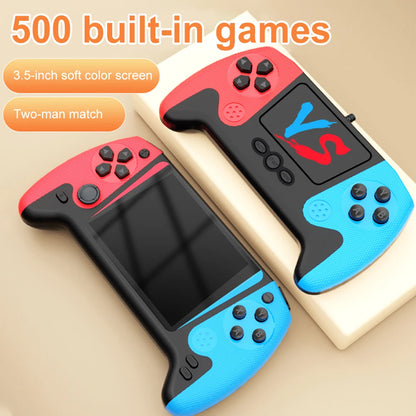 Consola de videojuegos retro con 500 juegos integrados, reproductor portátil de juegos portátil de 1200 mAh, conexión a TV, consola de juegos nostálgica para niños