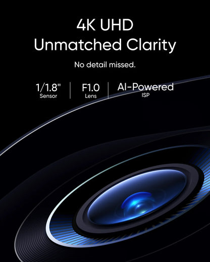 Cámara adicional eufyCam S3 Pro de eufy Security, cámara solar inalámbrica para exteriores, visión nocturna MaxColor, cámara 4K con panel solar