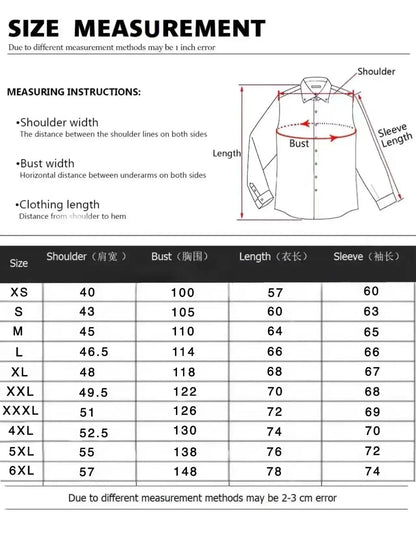 2024 new men's classic striped plaid long-sleeved shirt Men's classic red casual fashion shirt top