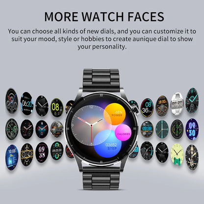 FOXBOX Watch GT3 Pro Reloj inteligente con pantalla AMOLED para hombre, esfera personalizada, respuesta a llamadas, deportivo, fitness, resistente al agua, LIGE