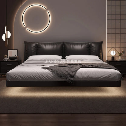 Cama de masaje para dormir de hospital, dormitorio, cama doble para niños, cama moderna, caja fuerte de cuero, suite matrimonial, muebles de salón