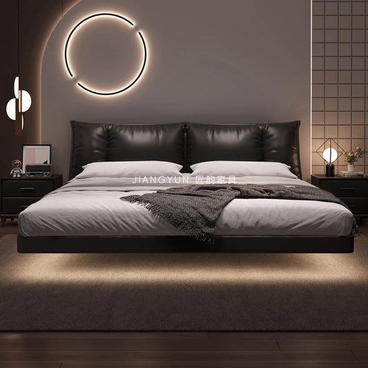 Cama de masaje para dormir de hospital, dormitorio, cama doble para niños, cama moderna, caja fuerte de cuero, suite matrimonial, muebles de salón