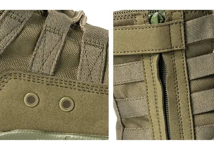 Botas de combate, botas verdes, botas marrones, botas ligeras de entrenamiento, botas de senderismo para hombre, botas tácticas, botas masculinas