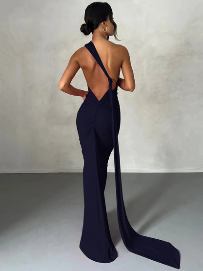 Vestido largo blanco ajustado de Dulzura para mujer, ideal para fiestas, clubes y eventos nocturnos. Estilo urbano. Colección de verano 2024. Venta al por mayor.