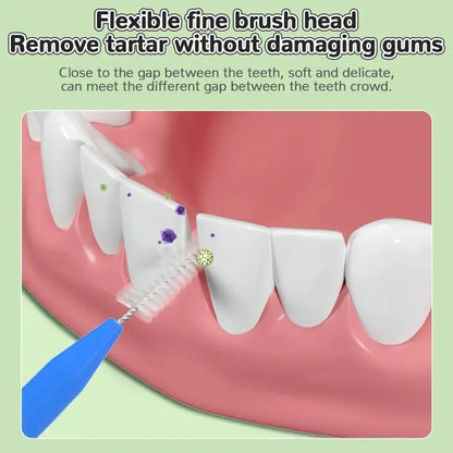 Cepillos interdentales Escova para el cuidado de la salud dental, 30, 60 y 120 unidades, limpiadores interdentales, cepillos dentales de ortodoncia, herramienta de higiene bucal.
