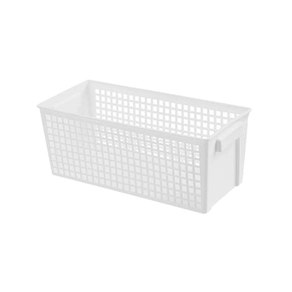 Cesta de almacenamiento para el hogar, cesta de organización moderna clásica, base antideslizante, fácil de desmontar, adecuada para cocina y baño.