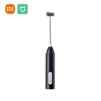 XIAOMI Espumador de leche eléctrico Mini portátil inalámbrico Potente Tipo C Recargable Conveniencia Café Leche Batidor Batidor de cocina