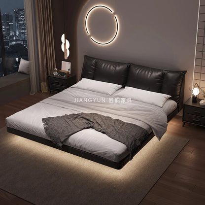 Cama de masaje para dormir de hospital, dormitorio, cama doble para niños, cama moderna, caja fuerte de cuero, suite matrimonial, muebles de salón