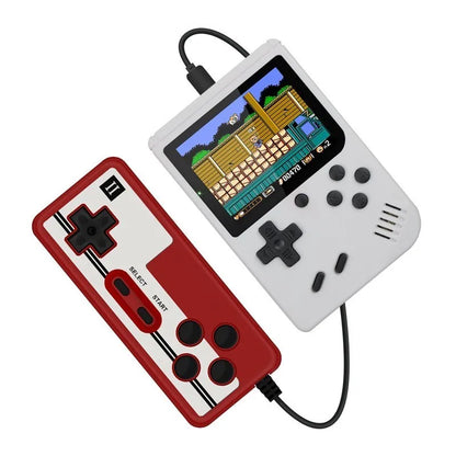 Consola de videojuegos retro portátil mini, reproductor de juegos portátil de 8 bits, juegos 400 en 1 integrados, salida AV, consola de juegos Gameboy videojuego