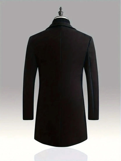 Abrigo holgado y cómodo para primavera y otoño. Gabardina ajustada, estilo drapeado, informal.