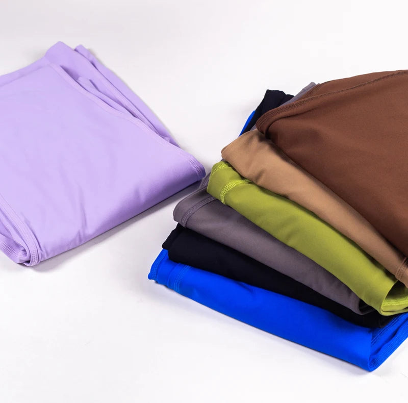 Pantalones de yoga QINACTIV para mujer, tipo flare, acampanados, de cintura alta, para fitness, gimnasio, deportes casuales y elásticos.