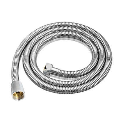 Manguera de ducha flexible de acero inoxidable, larga, para baño, extensión de manguera de agua, tubería de plomería, tubo de tracción, accesorios de baño