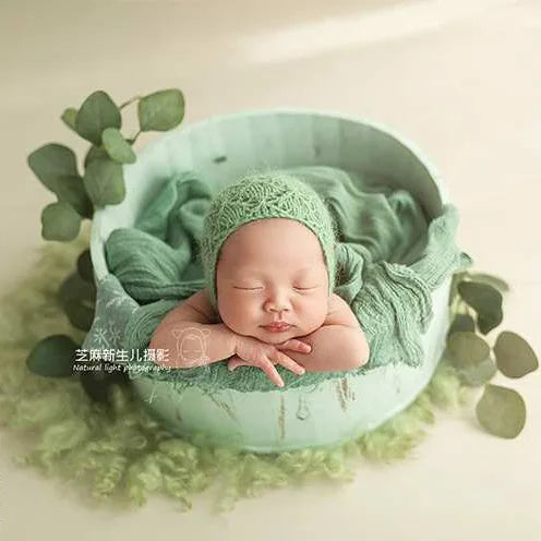 Accesorios para fotografía de recién nacidos, muebles, sesión de fotos para bebés, poses vintage, cama de madera, cestas fotográficas, recuerdos para bebés
