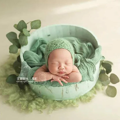 Accesorios para fotografía de recién nacidos, muebles, sesión de fotos para bebés, poses vintage, cama de madera, cestas fotográficas, recuerdos para bebés