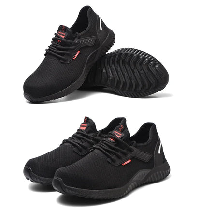 Calzado de protección para hombre, zapatos con puntera de acero, calzado de seguridad, calzado táctico para hombre, zapatillas de moda para hombre y profesionales de la seguridad laboral.